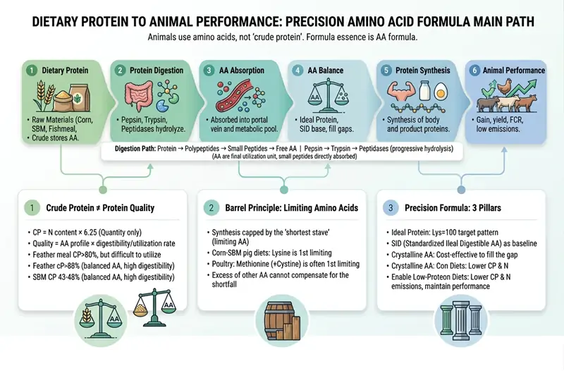 The Relationship between Proteins and Amino Acids A relação entre proteínas e aminoácidos