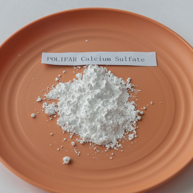 Cristais MSDS do sulfato de cálcio do coagulante do produto comestível