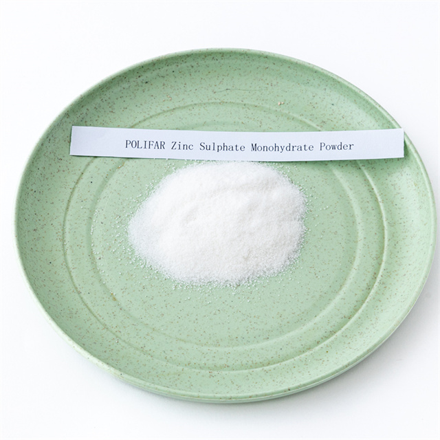 Grânulo monohidratado de sulfato de zinco de grau alimentar 33%