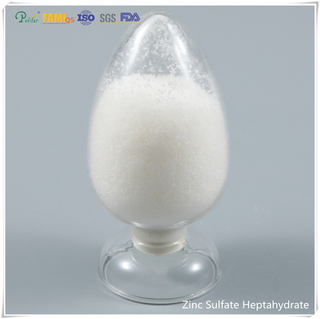 Grau de alimentação heptahidratado de cristal de sulfato de zinco