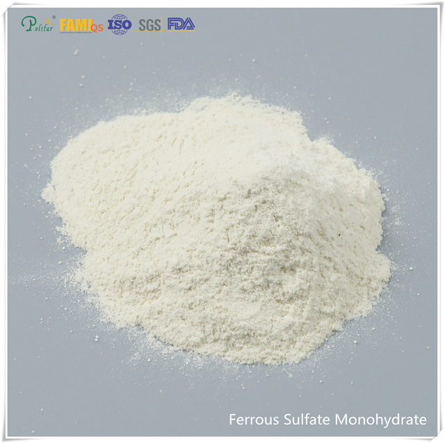 Pó monohidratado de sulfato ferroso de grau de alimentação de 30%