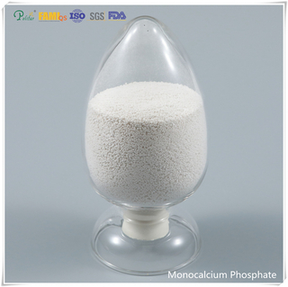 Grau de alimentação de grânulos de fosfato monocálcico branco MCP CAS NO 7758-23-8 para peixes e porquinhos