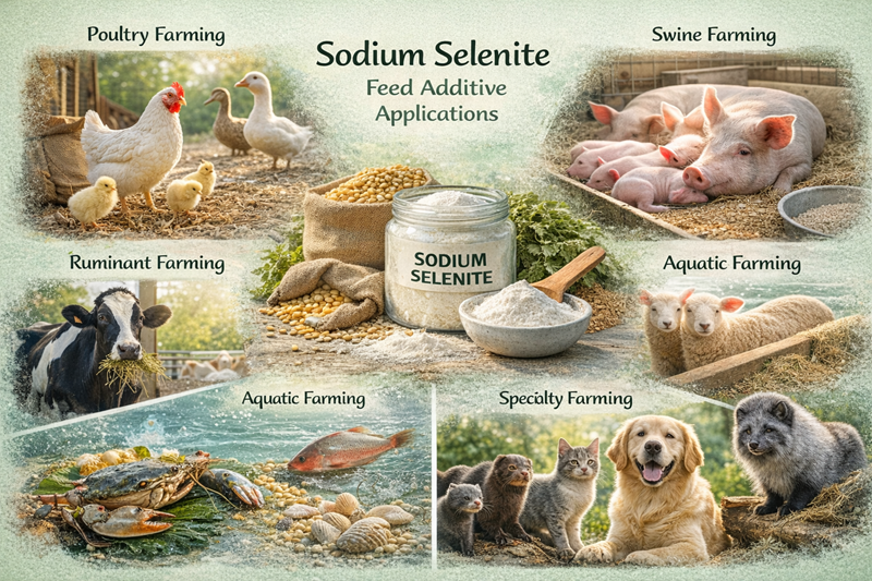 Aplica&ccedil;&atilde;o de Selenito de S&oacute;dio