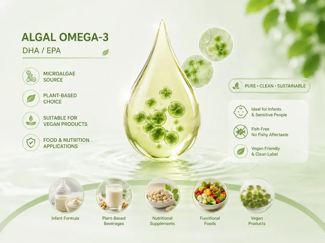 Algas Ômega-3