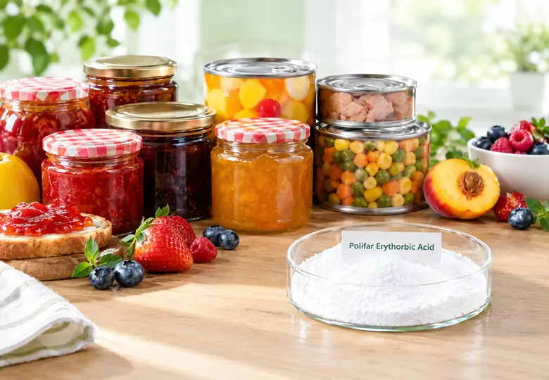 Alimentos enlatados e compotas