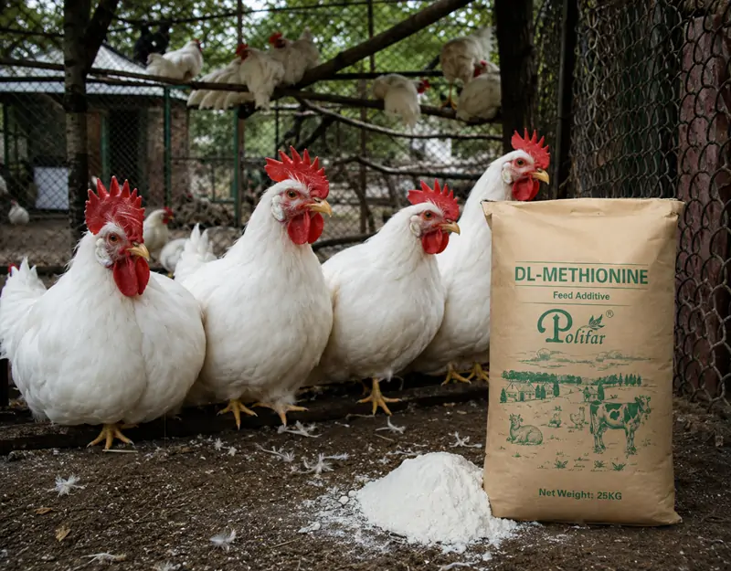 Metionina especialmente desenvolvida para aves